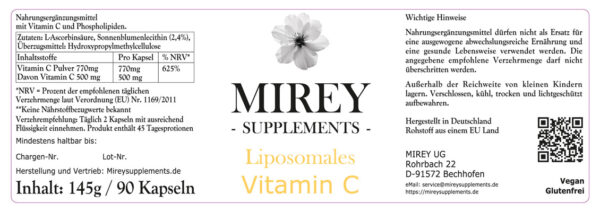 Liposomales Vitamin C – Bild 2